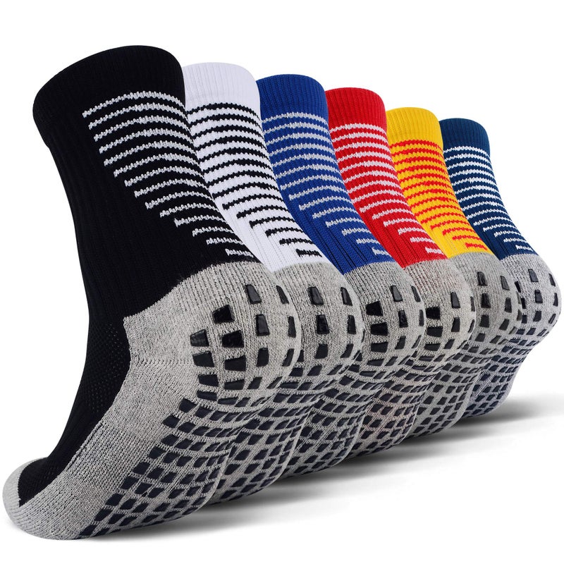 JHM Kids Slipper Hospital Grip Athletic Sport Sockcs For Kids Youth Baby Boys Girls - Image 1